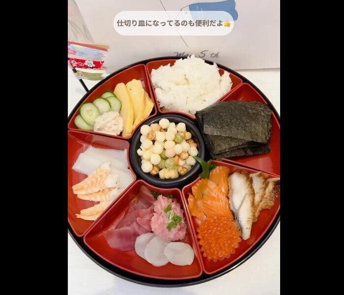 【ダイソー】イベント時に大活躍！手巻き御膳