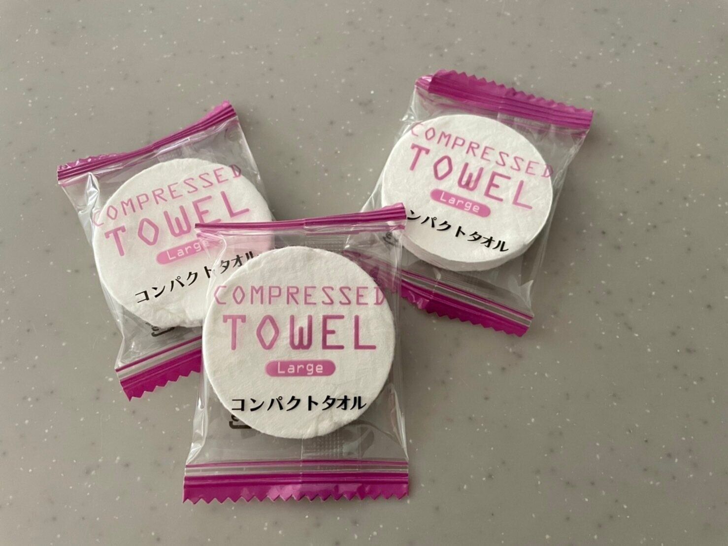 驚き！コンパクトすぎるタオル！普段使いからお出かけや旅行時にも便利！ 