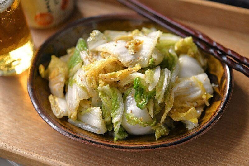 白菜大量消費！おつまみ白菜
