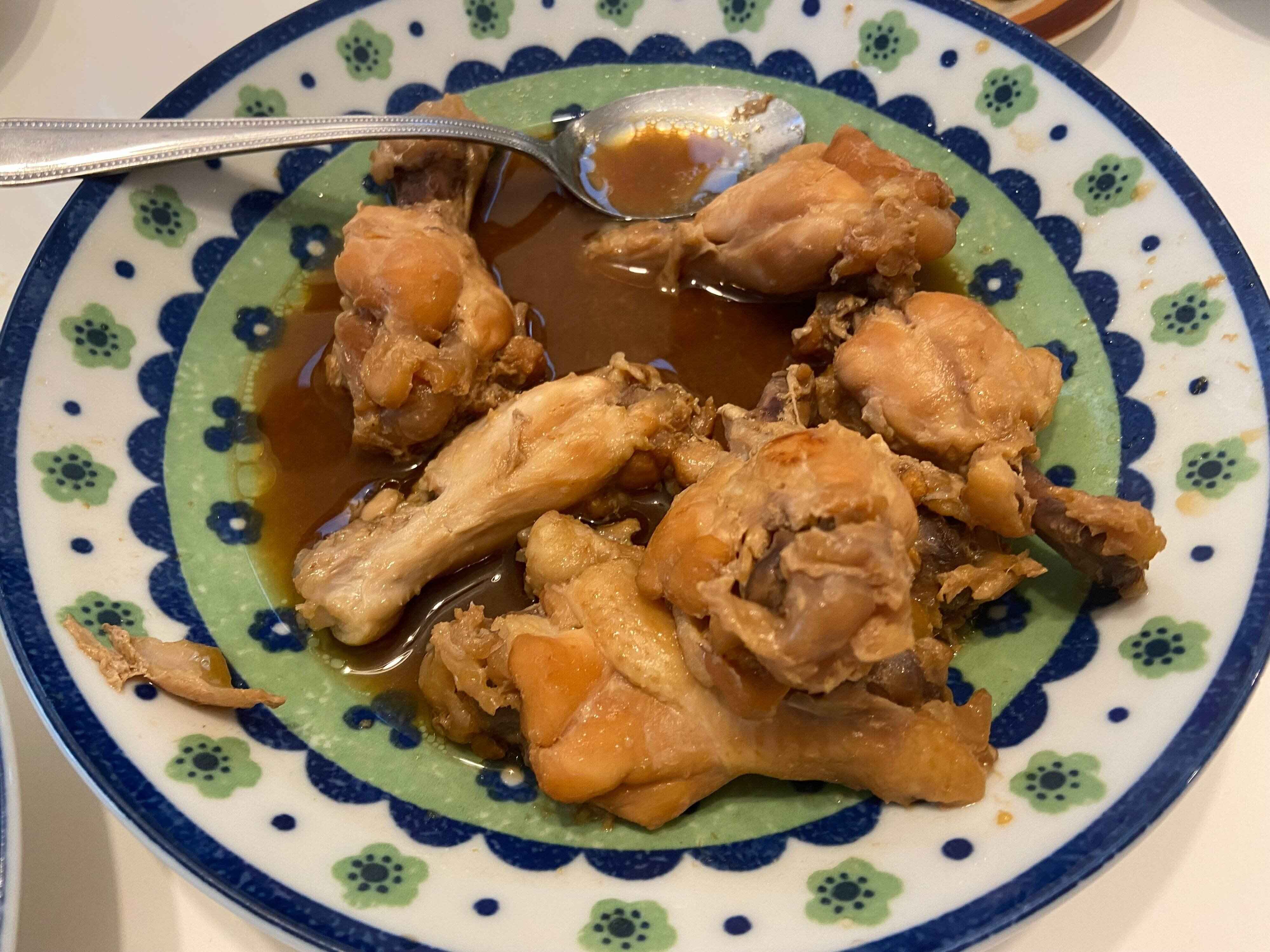 電気圧力鍋で作った手羽元