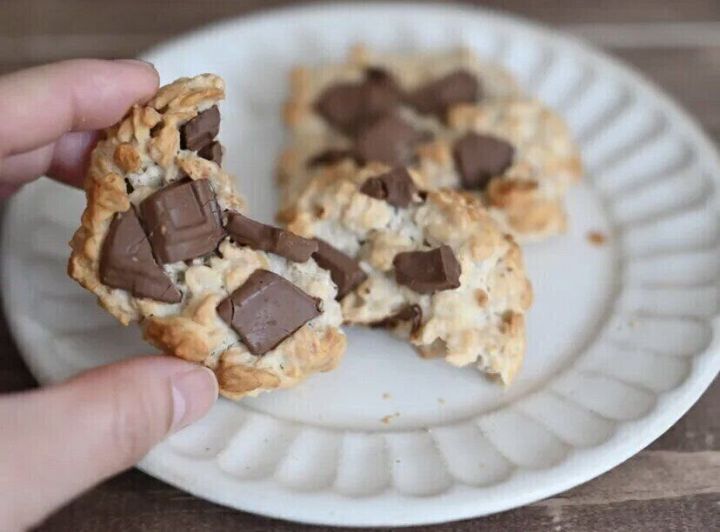 小麦粉なし!おやつ代わりにおすすめ!絶品オートミールチョコクッキー