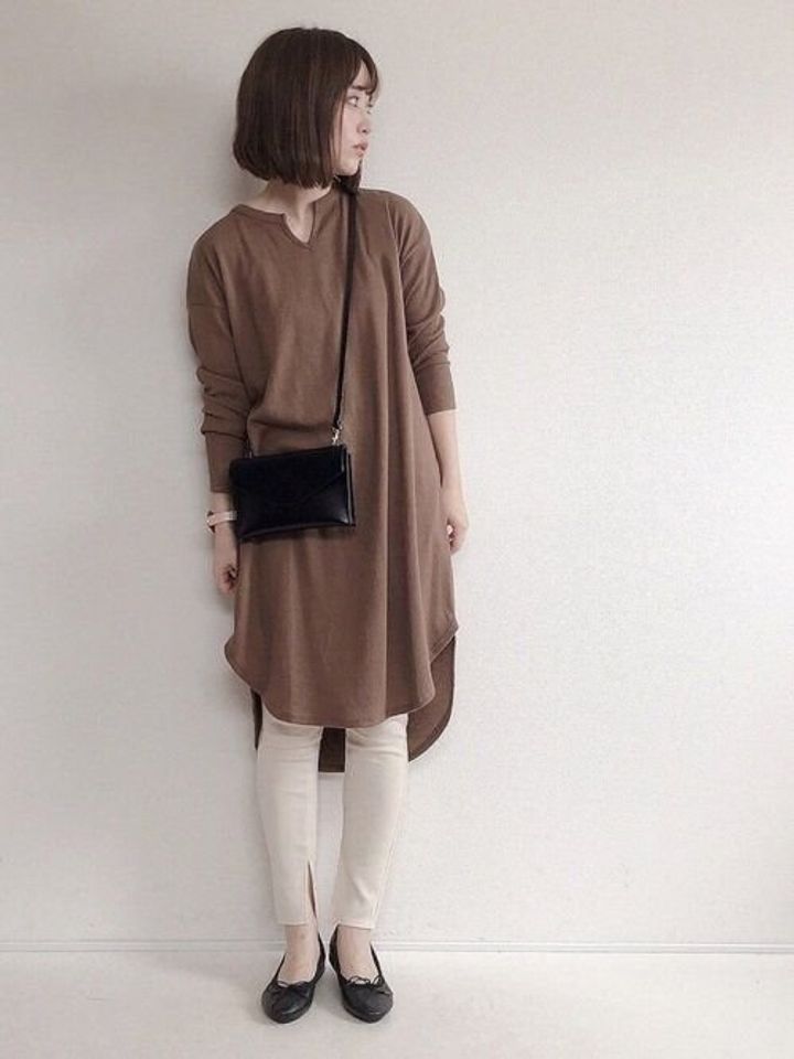 40代に似合う 秋のしまむらワンピースコーデ サンキュ 40代に似合う 秋のしまむらワンピースコーデ サンキュ