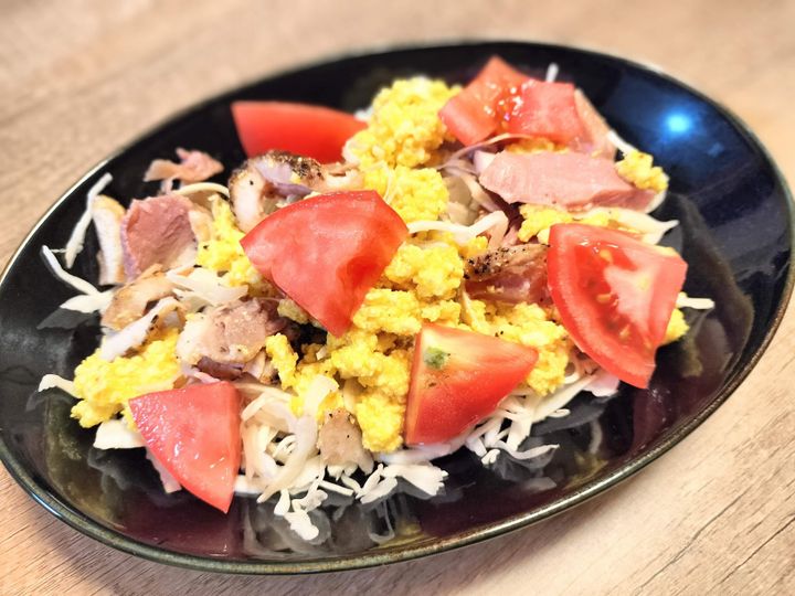 彩りきれいなサラダ