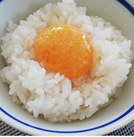 濃厚たまごかけごはん。