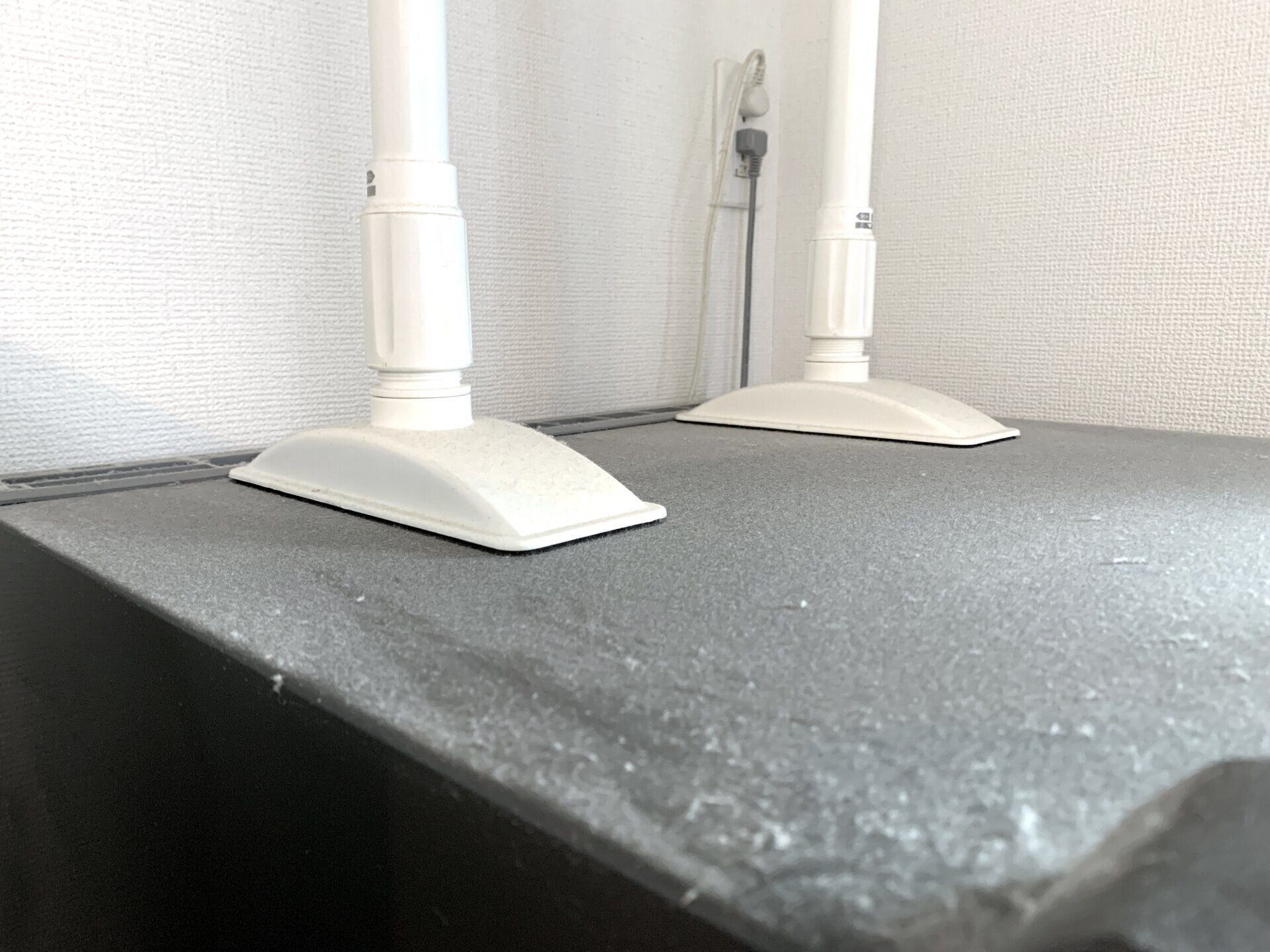 冷蔵庫の上のホコリ