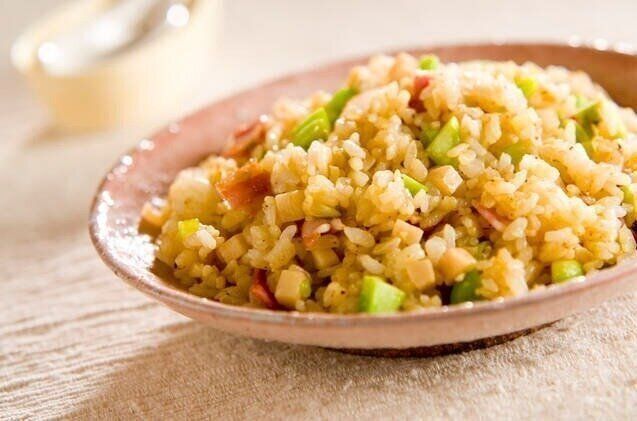 そら豆入りチャーハン