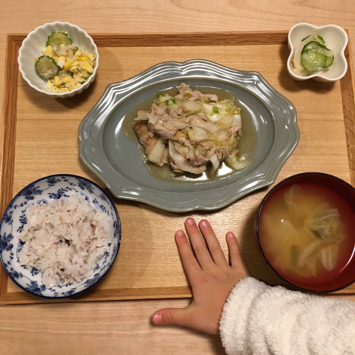 主食はお米