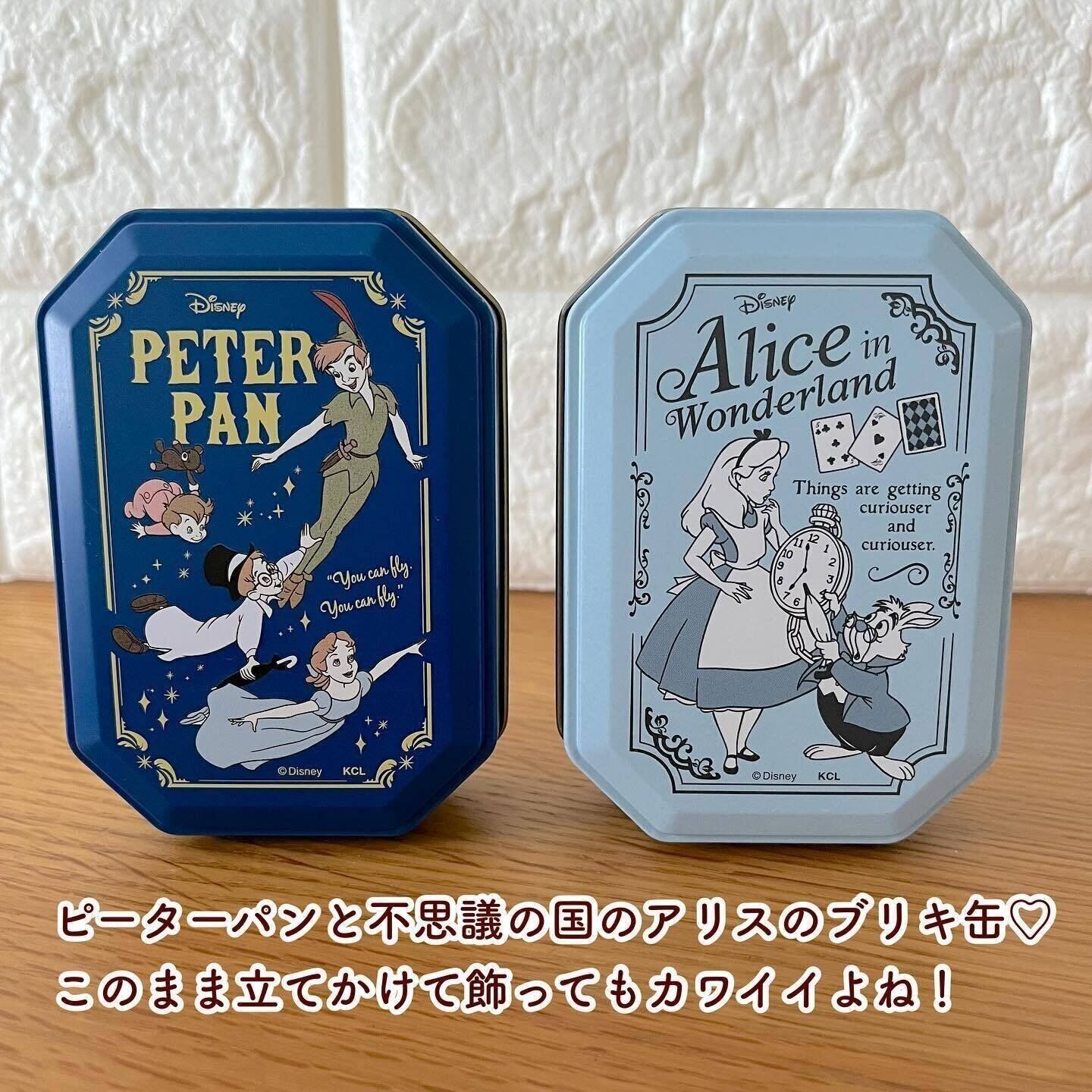 かわいいディズニーデザインの「ブリキ缶」