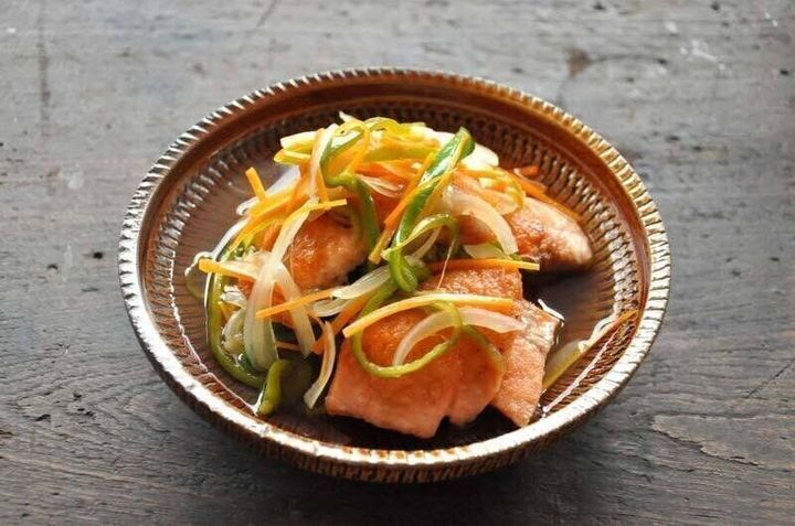 鮭の南蛮漬けのレシピ