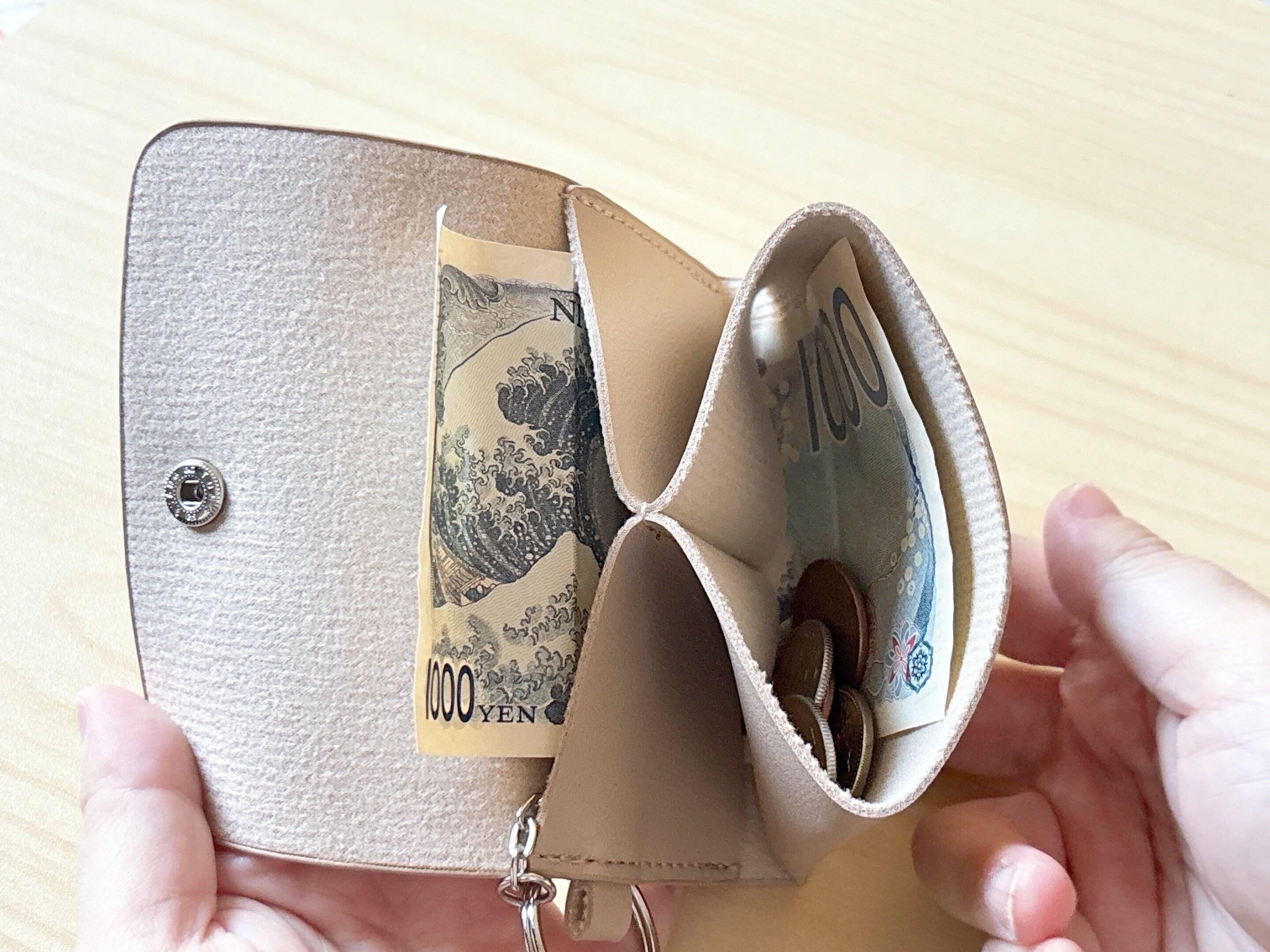 ダイソーレザー調マルチウォレットケース