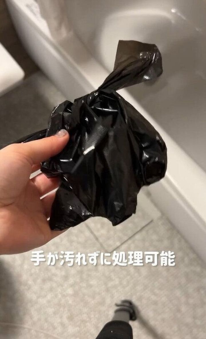 一生使いたい消耗品!「手袋型ゴミ袋」