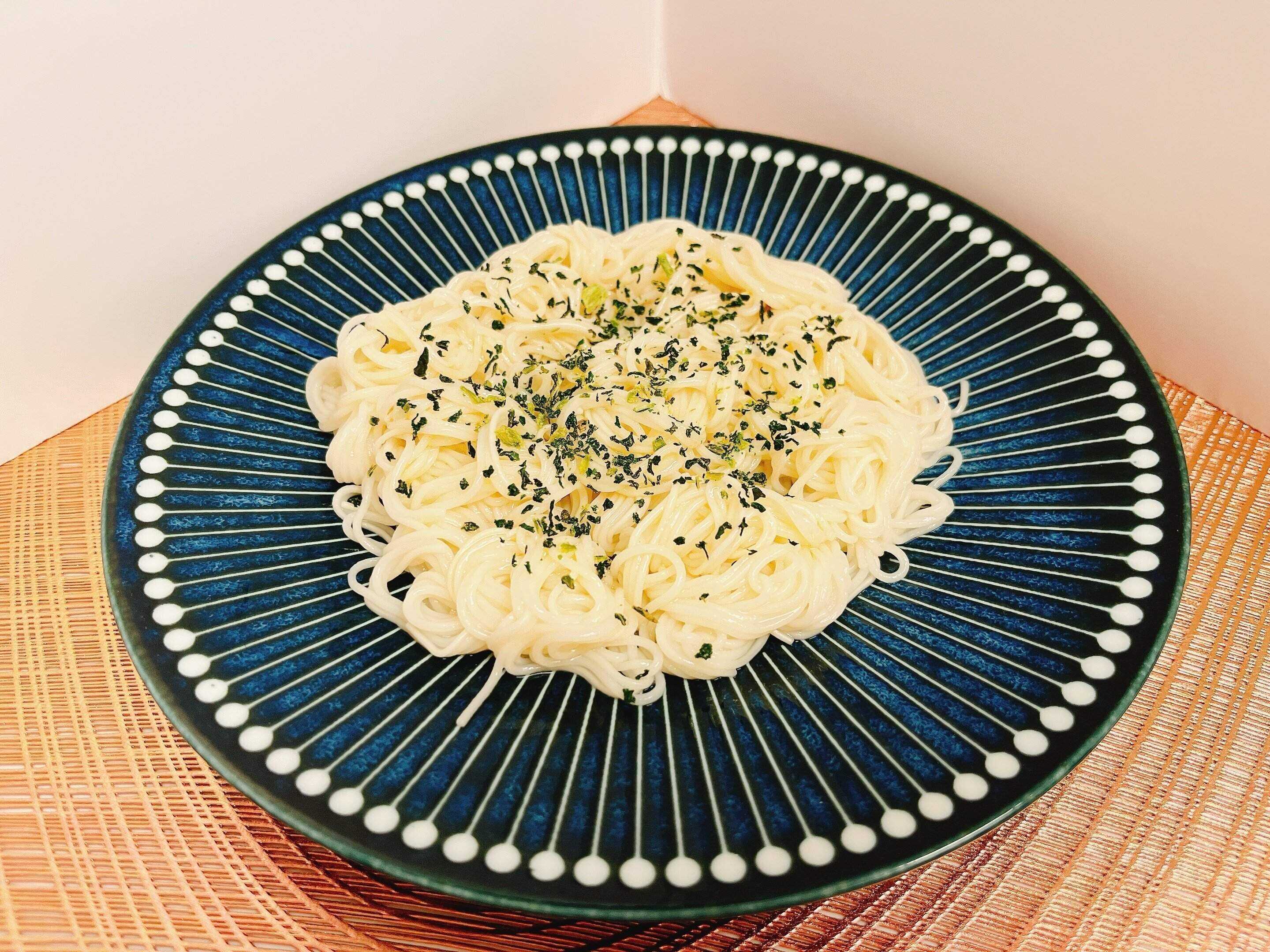 素麺にかけたところ