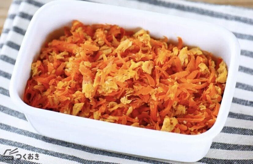 ツナ入りにんじんしりしり