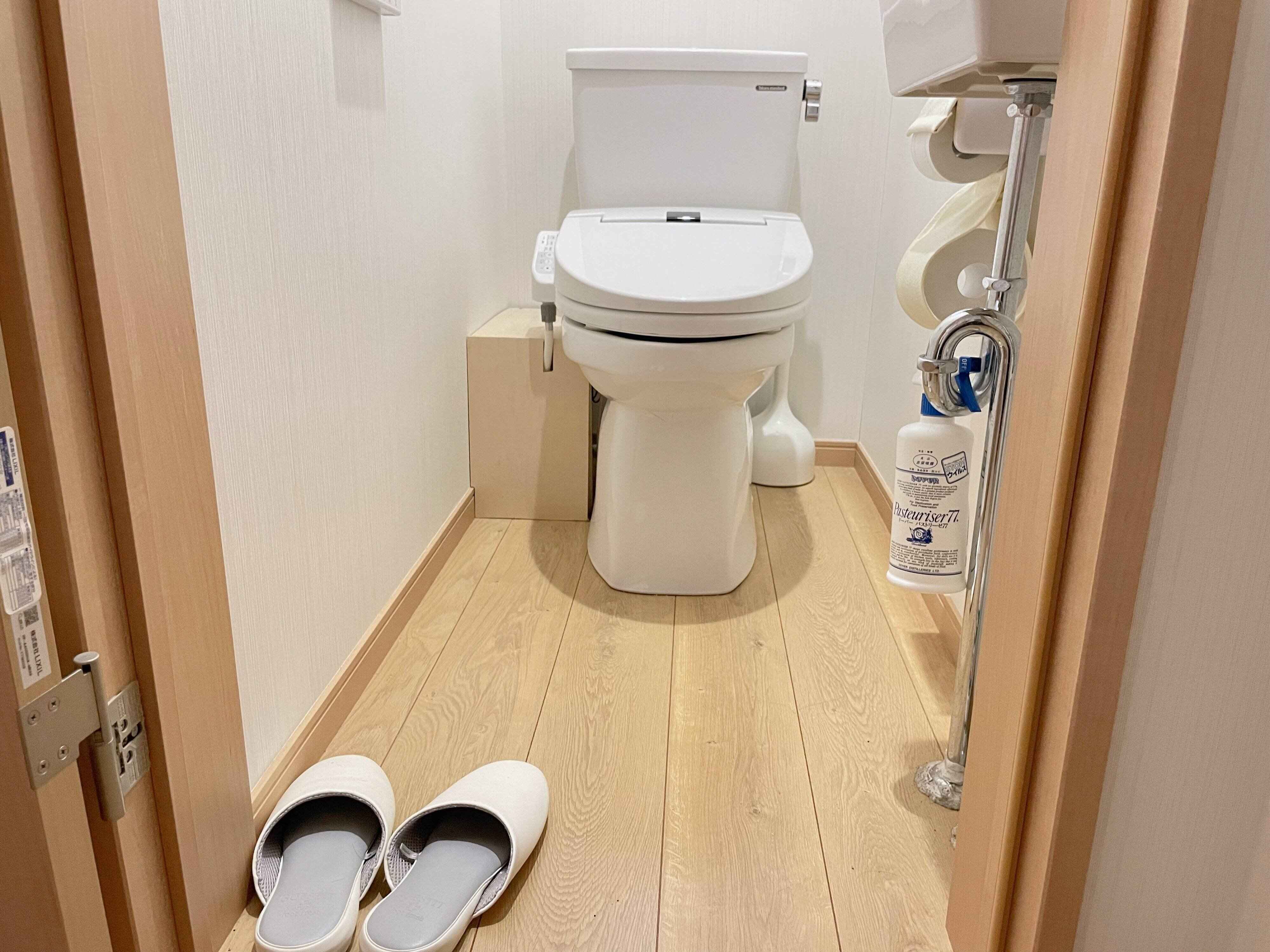 2．マットや便座シートは使わない