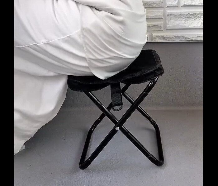 【3COINS】3秒で組み立て！折たたみチェア