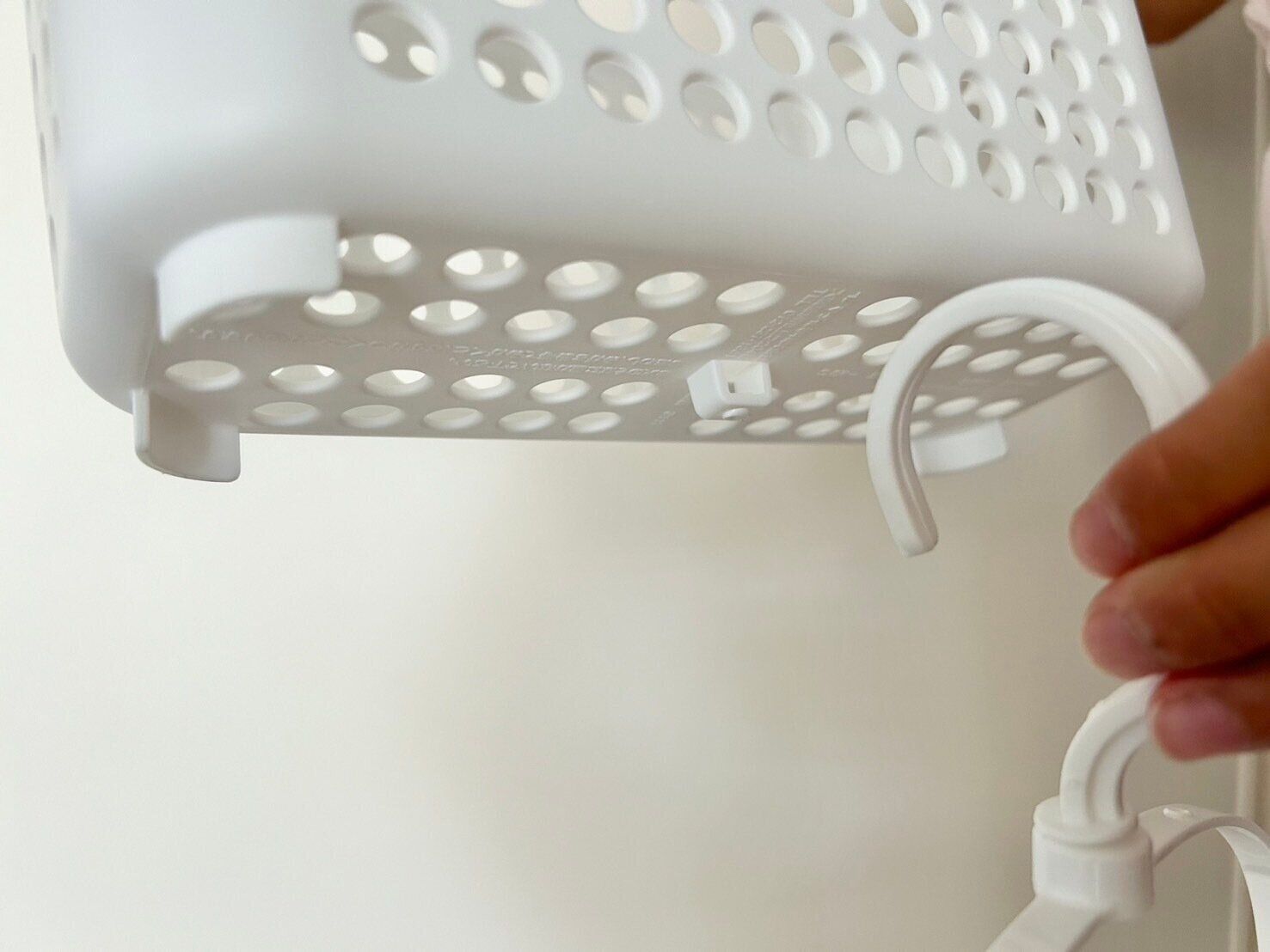 洗濯用品の収納に！お風呂用品の収納に！便利なセリアのピンチバスケット