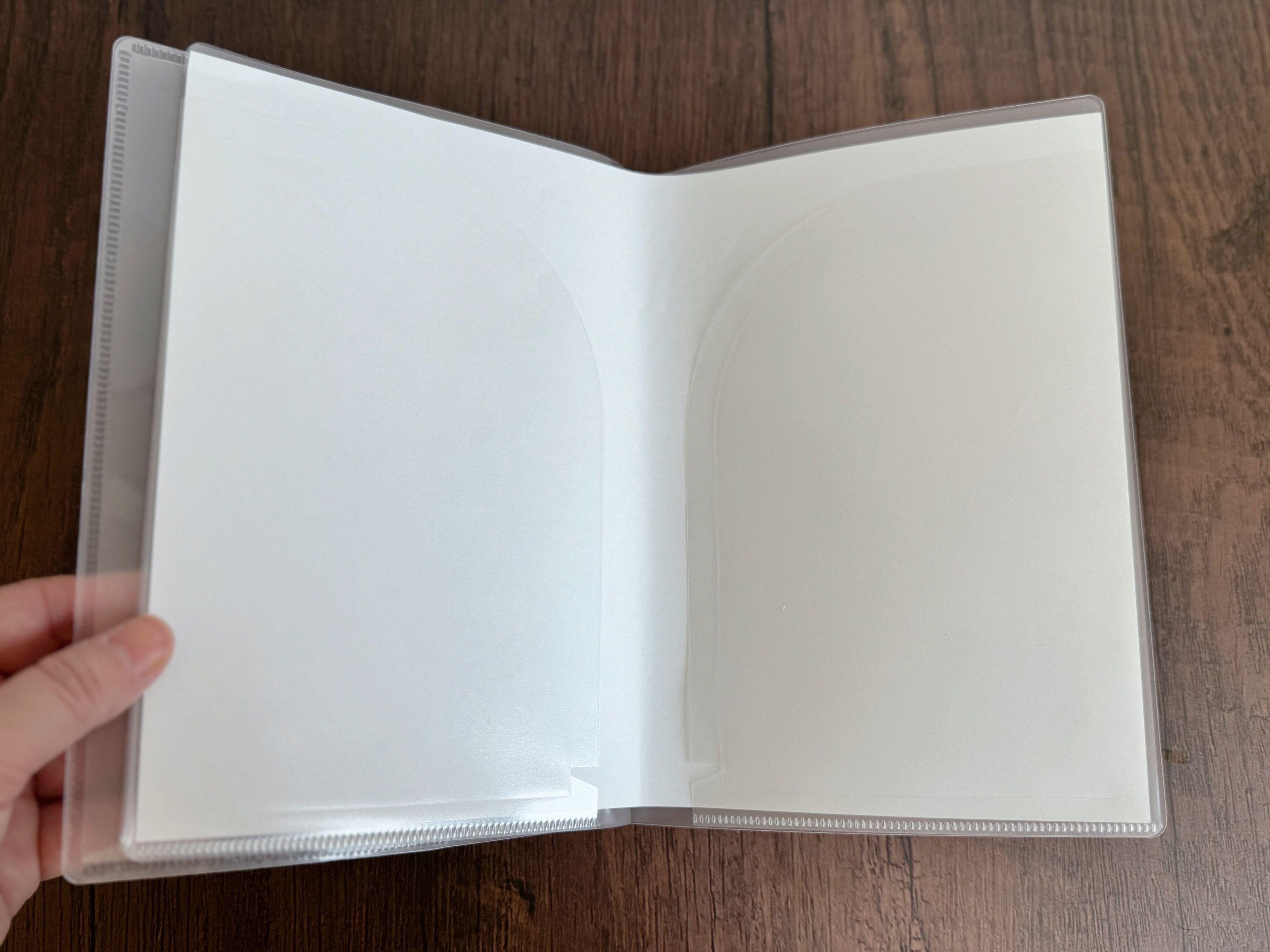 1．A4サイズのプリントがぴったり収まるから