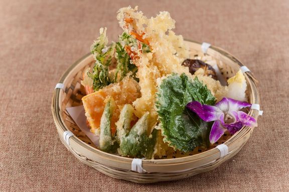 天ぷら。日本の食べ物