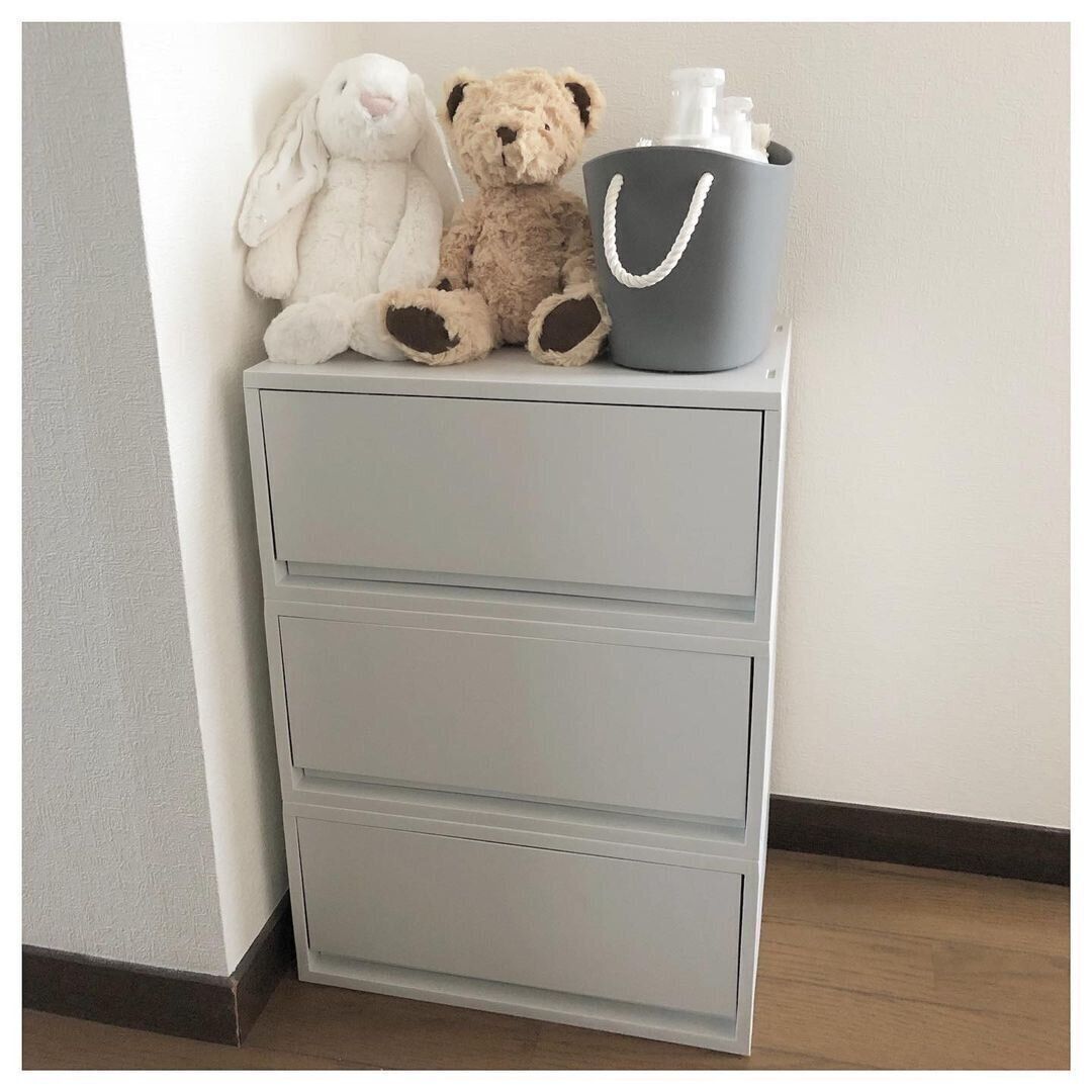 【無印良品】ベビーグッズの収納にぴったり！ポリプロピレンケース