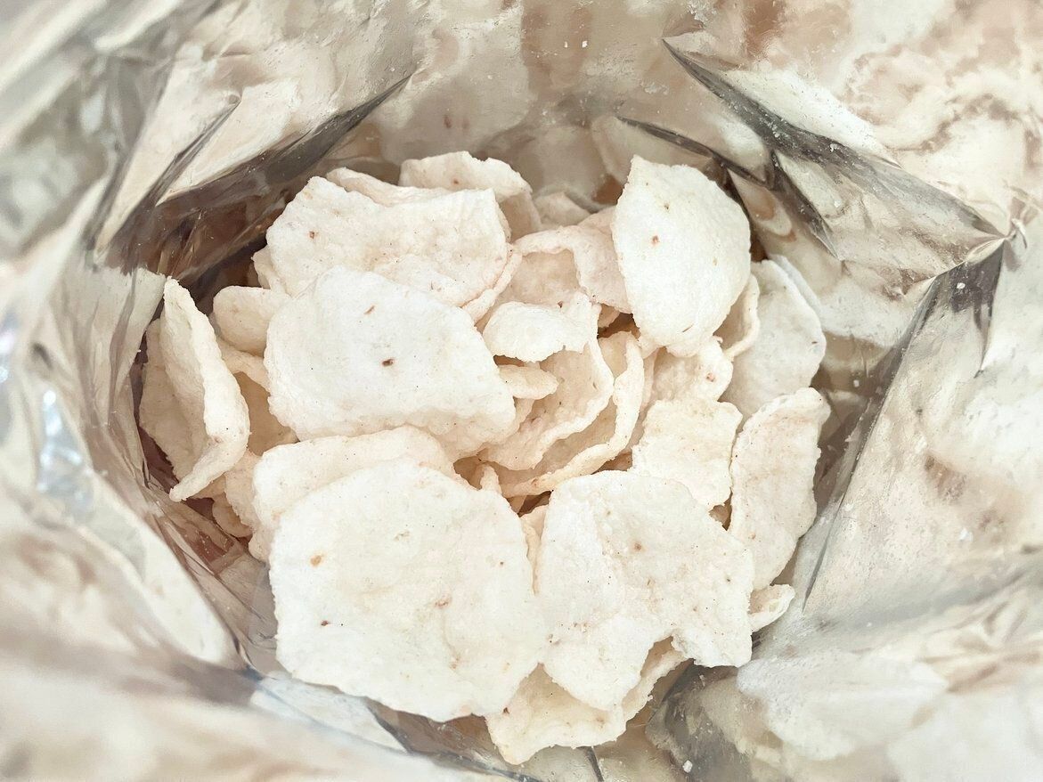 見た感じは思ったよりも白い