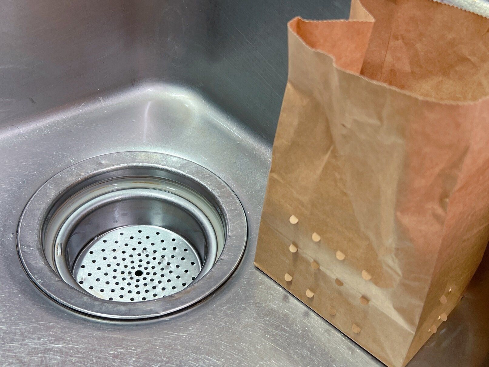 無印良品の紙製水切り袋が便利