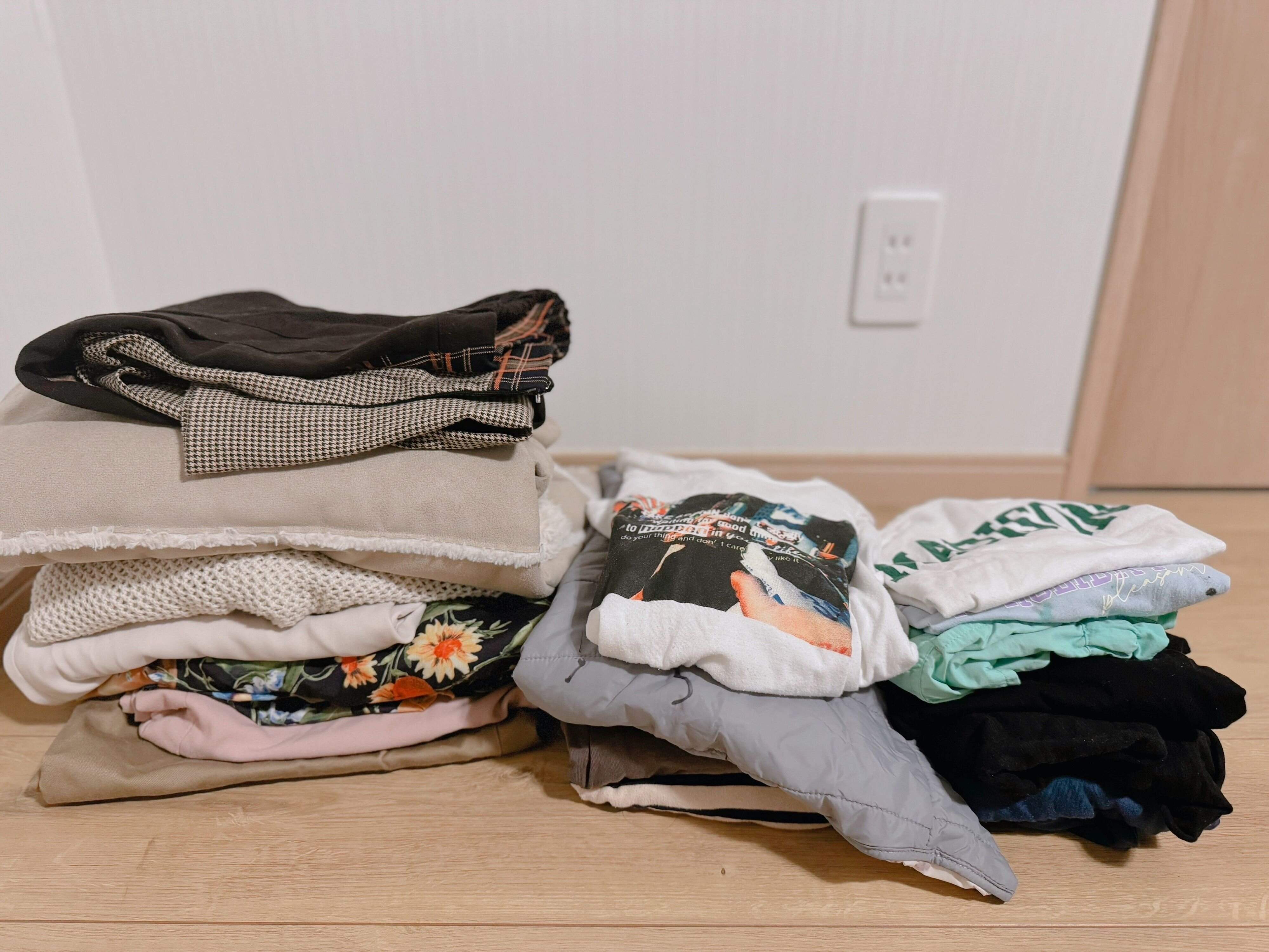 1．衣替えと整理を同時に行うこと