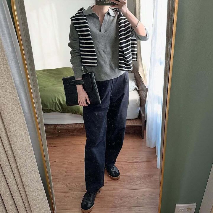 【ユニクロ】バズり中の「ポロセーター」知ってる?オシャレさんの着こなしをチェック