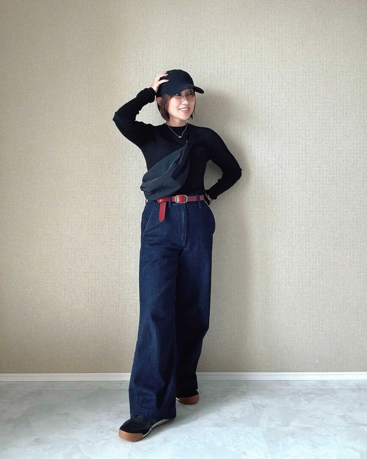 3Dメリノブレンドリブセーター