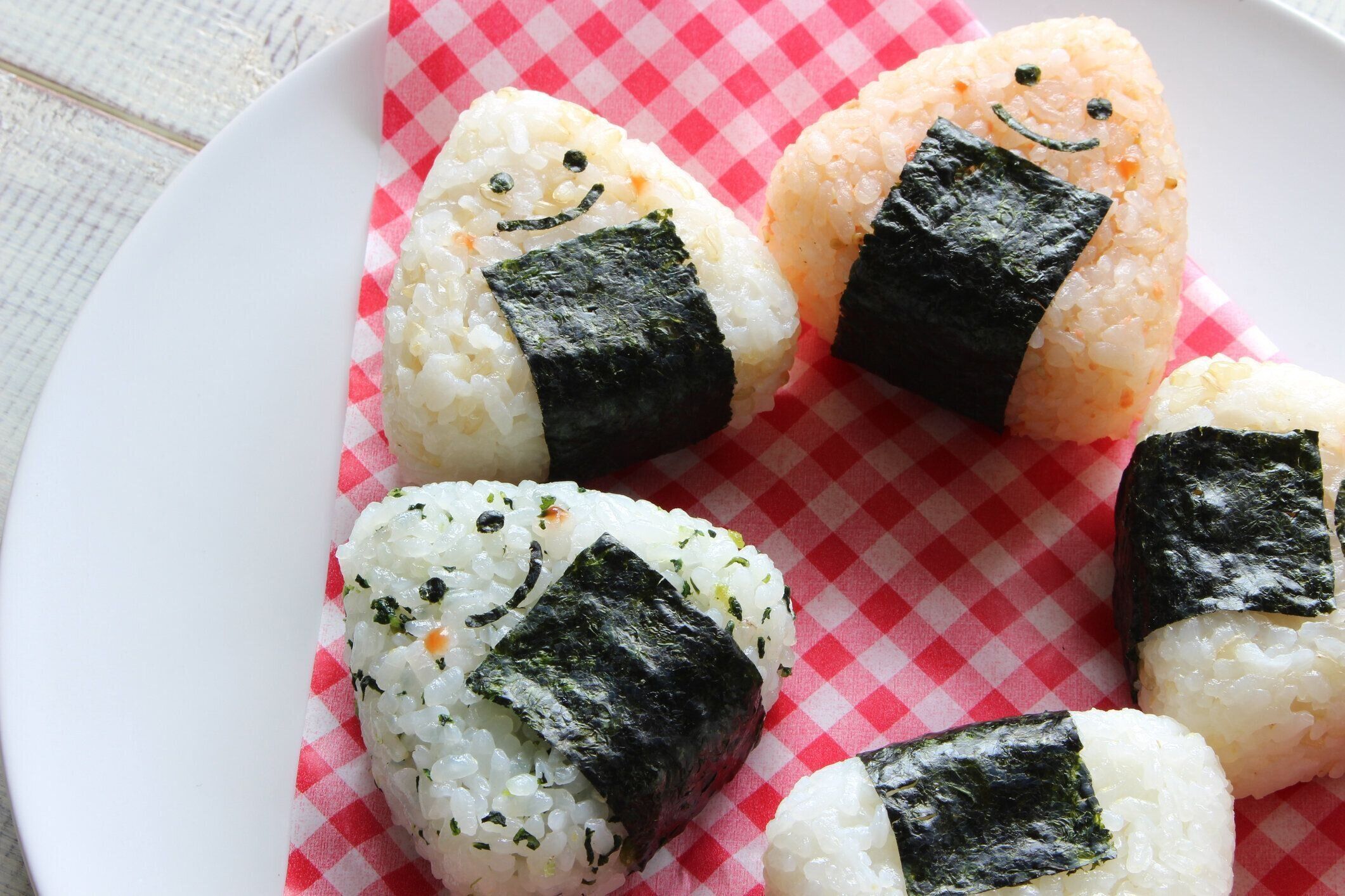 かわいいおにぎりがたくさん