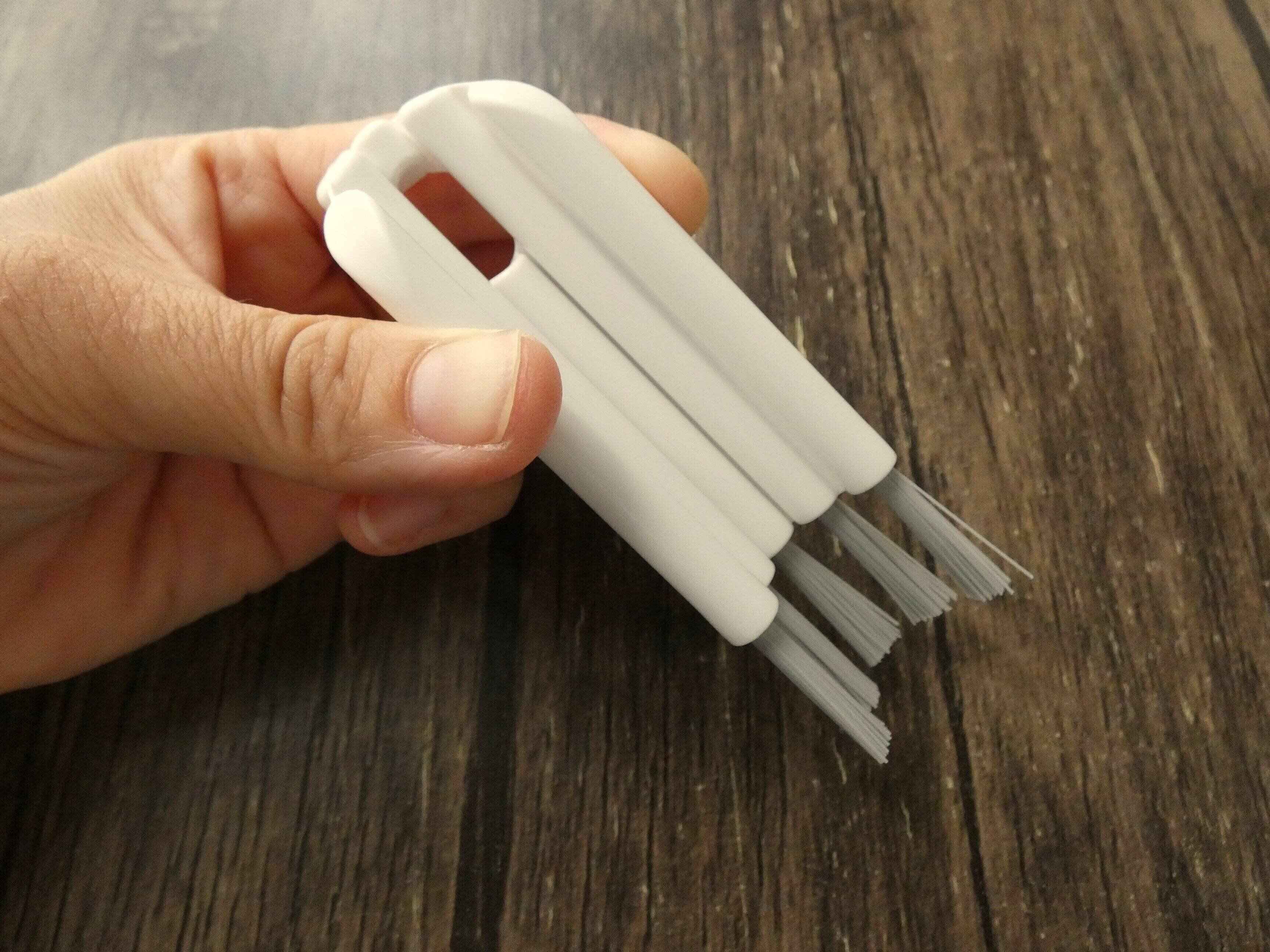 溝も隙間も洗いやすい