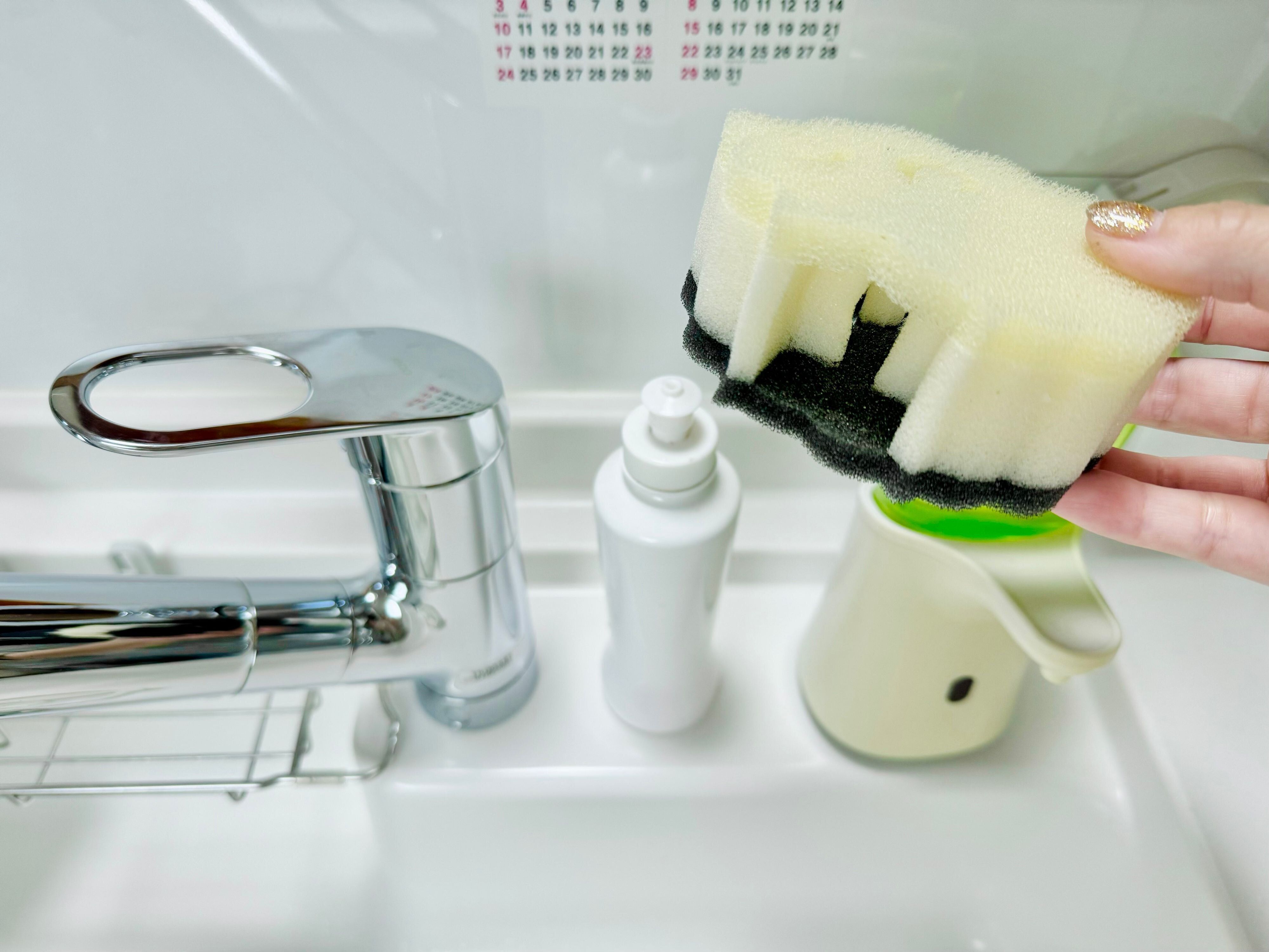 ダイソーのキッチンスポンジ