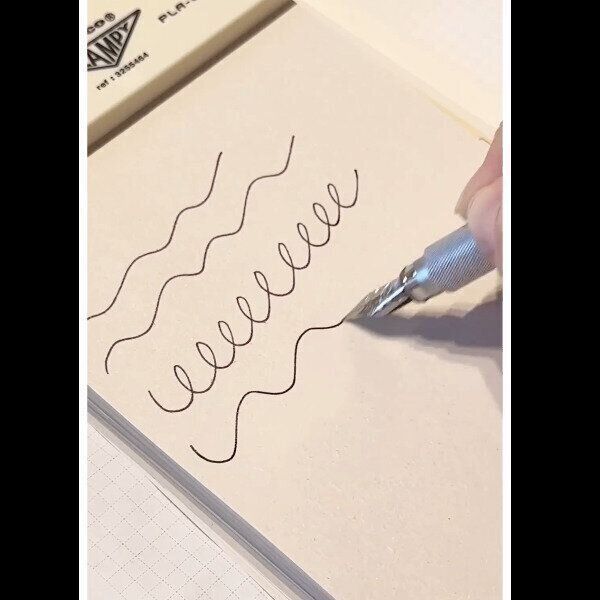 【無印良品】見た感じかっちょいい！万年筆