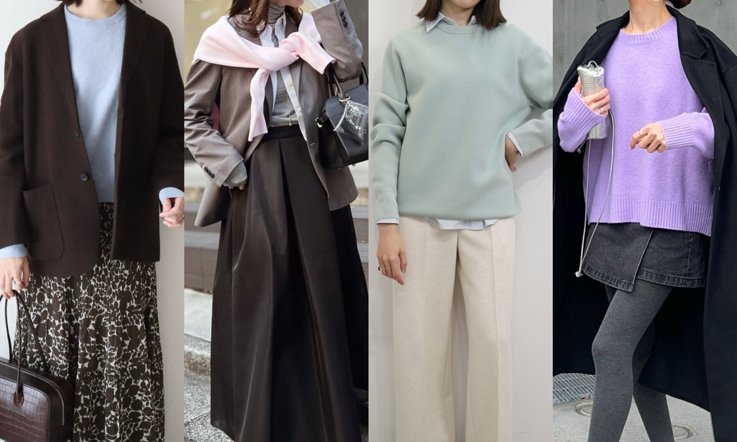 【ユニクロ】30代40代向けシンプルが映える「きれい色ニット」特集