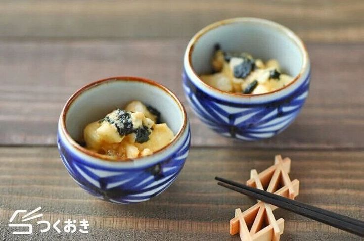 長芋のわさび醤油和え