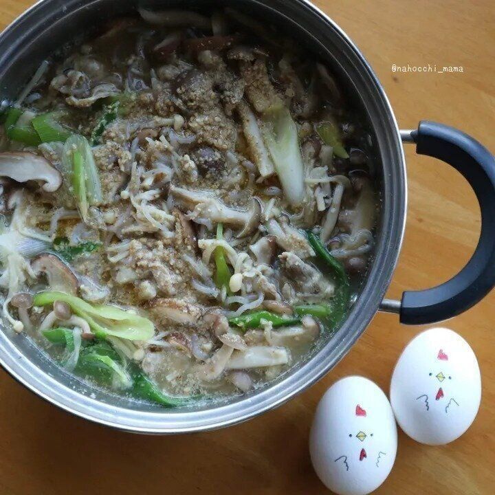 しらたきde味噌ラーメン風