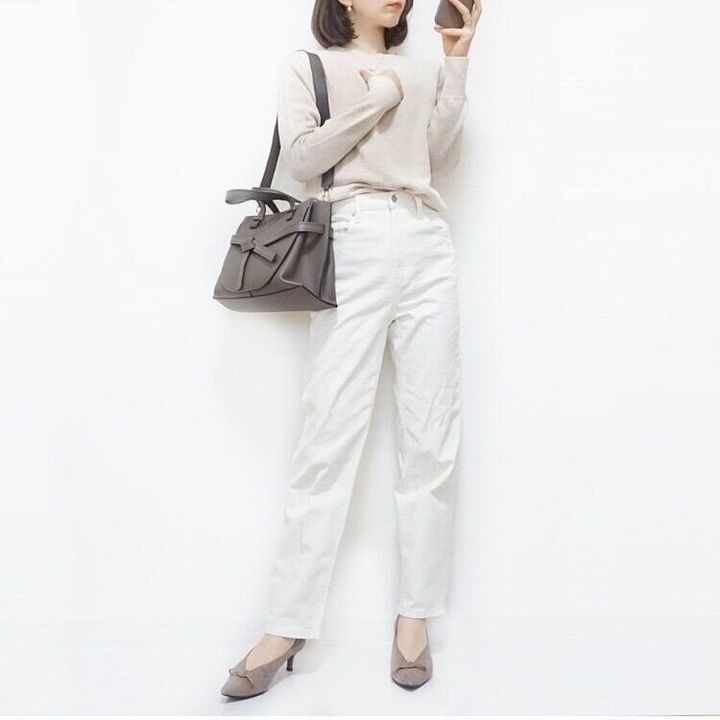 Gu すぐ真似したい アラフォーが一気におしゃれになる 春デニムコーデ5選 サンキュ Gu すぐ真似したい アラフォーが一気におしゃれになる 春デニムコーデ5選 サンキュ