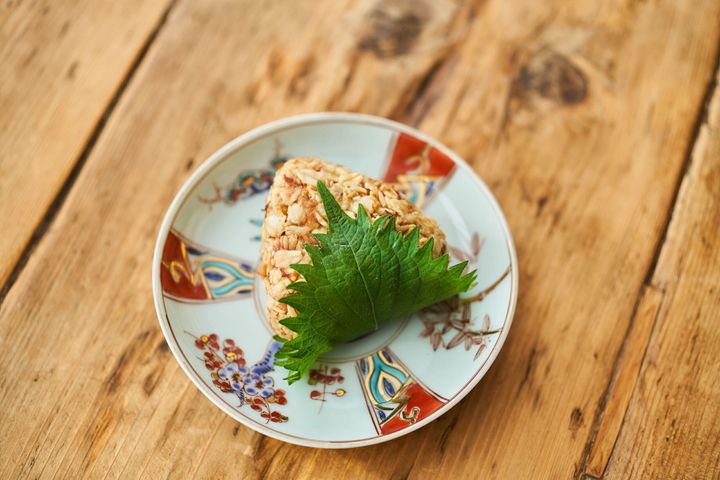 オートミールのおかか おにぎり