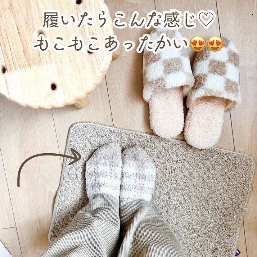 もこもこの履き心地が最高！ルームソックス