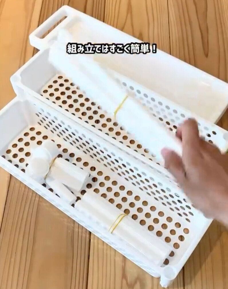 550円とは思えない！「組み立て式ラック」