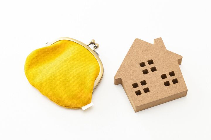 ホームオブジェクトと財布。