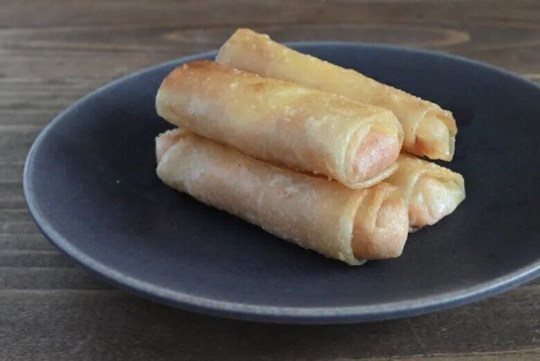 明太チーズ春巻き