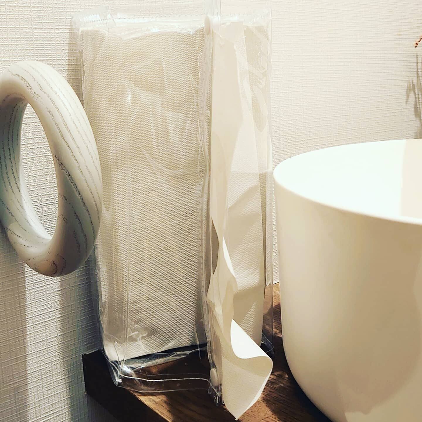 【セリア】クリアな素材がポイントのティッシュケース