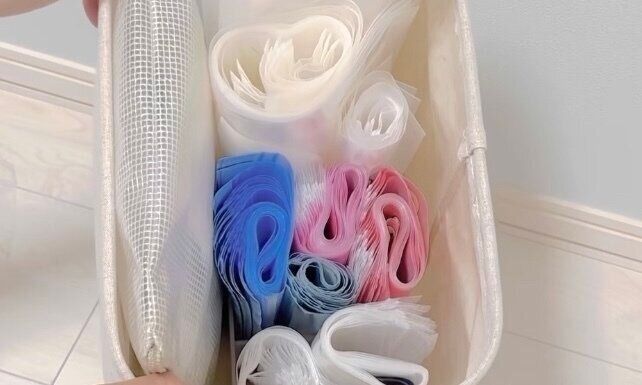 ジップロック収納