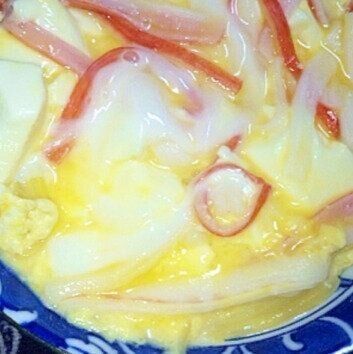 ふわとろ！カニ玉豆腐どんぶり