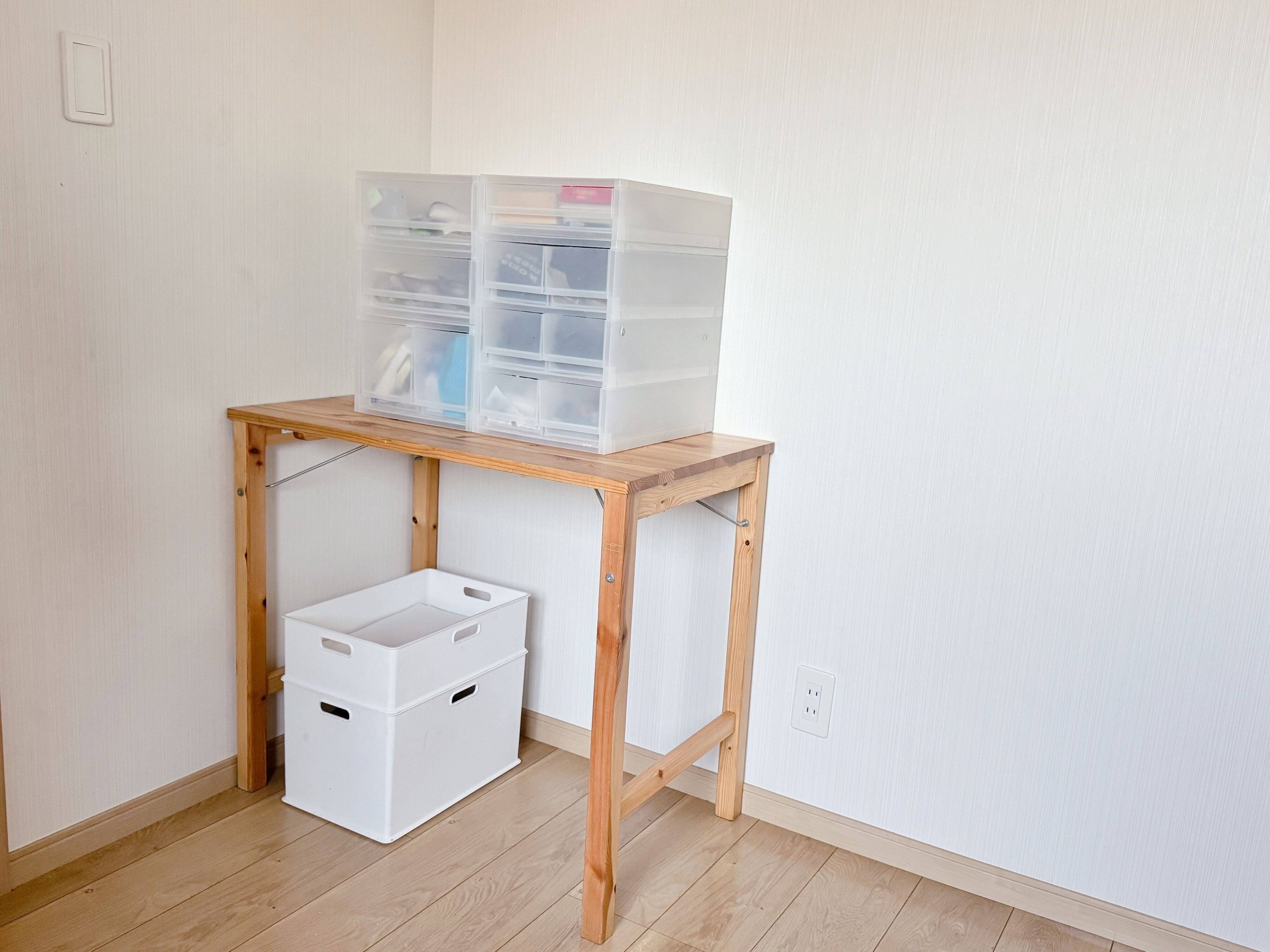 現在は「学習机」以外の使い方で活躍中