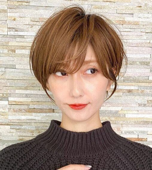 骨格を美しく見せる！ボリュームアップショート