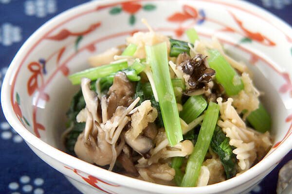 青菜のみぞれ和え