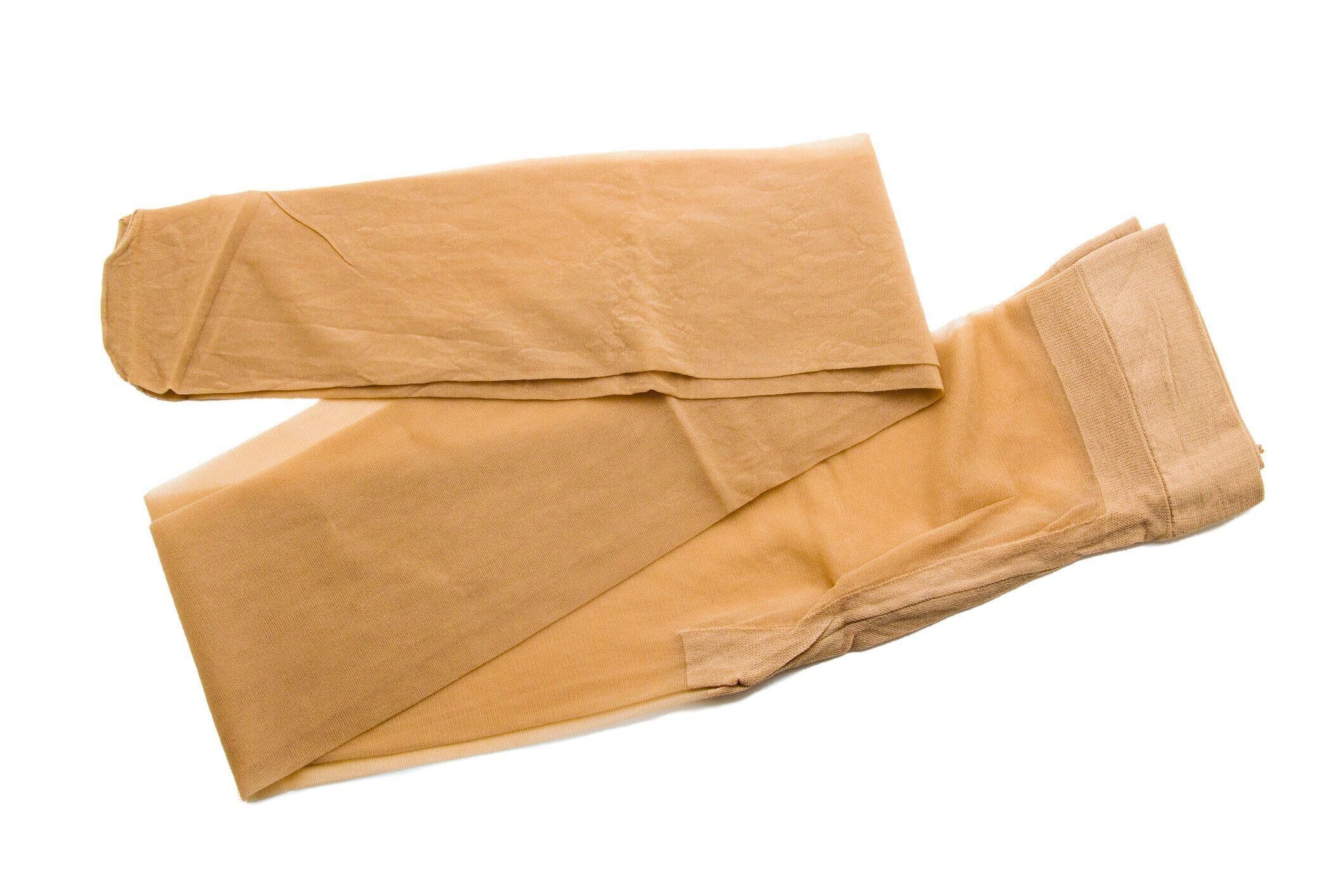 白に分離ナイロンパンティーストッキング