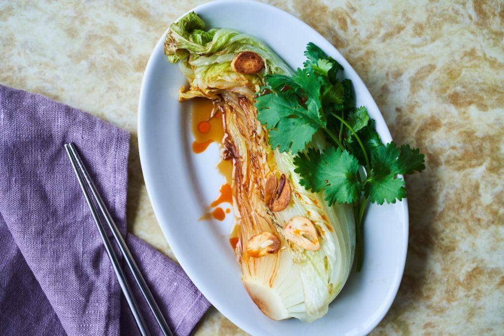 白菜のエスニックグリル