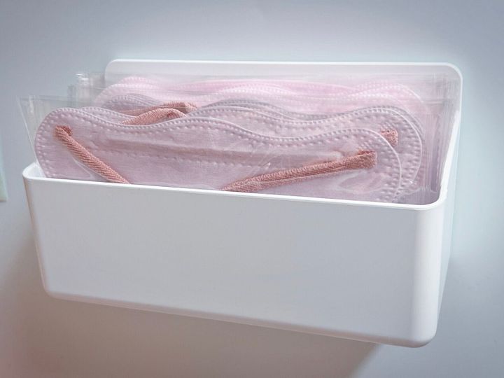 【ダイソー】550円でスッキリ浮かせる収納が完成!浴室、キッチンなどで活躍間違いなし